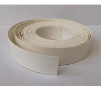 Vale Veneers 22mm White Melamine - 5m Roll of Pre Glued Iron on Edging Tape/Banding/Cabinet/Shelving/Furniture (22mm)