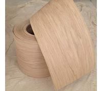 Vale Veneers Pre Glued Oak Wood Veneer Sheets 100mm Wide x (5000mm) 5 metres
