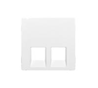 Valena Life 755420 Double Computer Socket Plaque