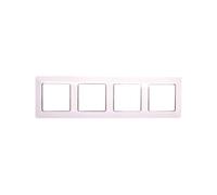 Valena Life Quad Frame White/Chrome 754034
