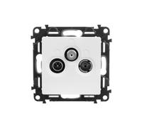 Valena Life TV/SAT Antenna Socket Final White 753152