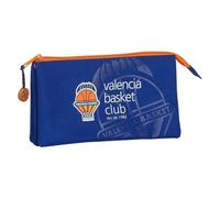 Valencia, Blue/Orange, 320x150x420 mm, Triple Pencil case