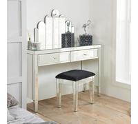 Valencia Console Table - 2 Drawer - Mirrored