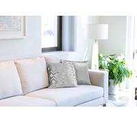 Valencia - Cushion Cover in Silver - TJ Hughes