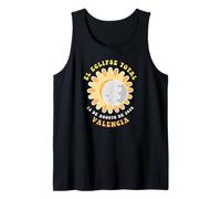 Valencia Espana Spain Solar Eclipse Totality August 12, 2026 Tank Top