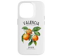 Valencia Mediterranean Sea Oranges Spanish Fruit Art Spain Case for iPhone 14 Pro
