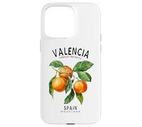 Valencia Mediterranean Sea Oranges Spanish Fruit Art Spain Case for iPhone 15 Pro Max