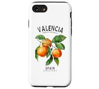 Valencia Mediterranean Sea Oranges Spanish Fruit Art Spain Case for iPhone SE (2020) / 7/8