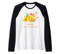 Valencia, Valencia, Spain, holidays, oranges Raglan Baseball Tee