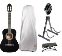 Valencia VC102 SET 1/2 Black Classical guitar