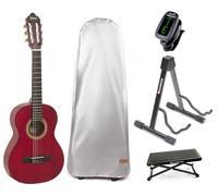 Valencia VC202 SET 1/2 Transparent Wine Red Classical guitar