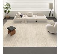 Valenrug 6x9 Area Rugs Non Slip, Large Washable Rugs for Living Room, Beige