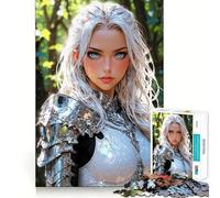 Valenti - Paladin of The Silver City Jigsaw Puzzle 1000 Think Boost Game Tight Lock No Loose Pieces Interactive Brain Challenge for Home (38x52cm)