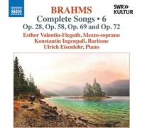 VALENTIN-FIEGUTH/EIS - BRAHMS - COMPLETE SONGS VOL 6 - CD - K4z