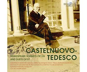Valentina Coladonato - CastelnuovoTedesco: Shakespeare Sonnets Op.125 & Duets Op.97