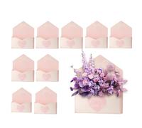 Valentine Boxes 10 Pieces Romantic Heart Pattern Decor