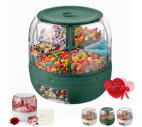 Valentine Candy Dispenser Gift Mini Gumball Vending Machine Grain Dispenser with Lid Automatic Snack Jelly Bean Holder Plastic Jar Container with Lid for Kids Classroom Party Home