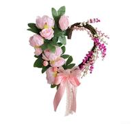 Valentine Dead Branch Love Wreath 35cm Romantic Bow