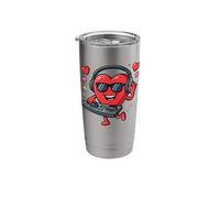 Valentine DJ EDM Funny DJ Valentine Stainless Steel Insulated Tumbler