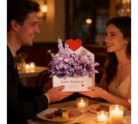 Valentine Envelope Boxes | 10 Pieces Romantic Decorations With Heart Pattern,Envelope Boxes For Flower Bouquets | For Kids, Family, Friends On Parties And Special Occasions