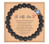 Valentine gifts for men him teen valentine gifts Easter basket stuffers for teens boys son adults Mens bracelet gifts, to my son gift from mom,cool birthday gifts for teenager 8 9 10 11 12 13 14 year
