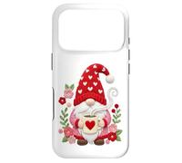 Valentine Gnome with Coffee Yarn Style Knit Crochet Lover Case for iPhone 17 Pro