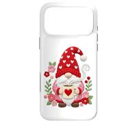 Valentine Gnome with Coffee Yarn Style Knit Crochet Lover Case for iPhone 17 Pro Max