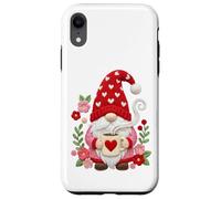 Valentine Gnome with Coffee Yarn Style Knit Crochet Lover Case for iPhone XR