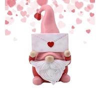 Valentine Gnomes, San for Home Resin Statues, Cute Couple Figurines | Mini Resin Dolls with Sweet Details, Holiday Accent for Living Room Living Room Burning by Sa