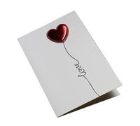 Valentine Handmade Greeting Card - Stylish Love Card Creative Gift Idea | Message Card for Husband Wife Girlfriend Boyfriend Birthday Birthday Express