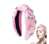 Valentine Headband for Her - Knotted Fashion Hairband Wide Top | Hair Accessory for Partner, Girlfriend, Sister, Wife, Mom