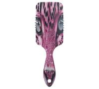 Valentine Leopard Pink 3d Hair Comb, Detangling Hair Brush, Combs Women