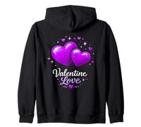 Valentine Love Design for Friends and Family Zip Hoodie