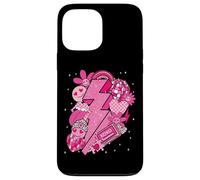 Valentine Love Lightning Bolt Disco Hearts Y2K Retro Graphic Case for iPhone 13 Pro Max