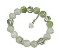 Valentine Phrases Natural Blue Bracelet New Bracelet 2024 For Women, Chinese Jade Beads Bracelet For Her Wife, -mother, -father, mother, father, daily wear With Steel Moon In Black Jewelry, one size