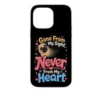 Valentine Pug Gone From My Sight Heart Case for iPhone 14 Pro Max