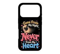 Valentine Pug Gone From My Sight Heart Case for iPhone 17 Pro