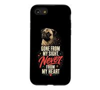 Valentine Pug Gone From My Sight Heart Case for iPhone SE (2020) / 7/8