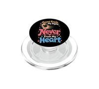 Valentine Pug Gone From My Sight Heart PopSockets PopGrip for MagSafe