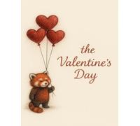 Valentine Red Panda Notebook (8.5 x 11 Inches): Cute Love-Themed Grid Journal for Notes, Planning, Writing & Creative Ideas