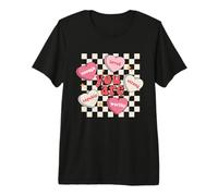 Valentine Retro Candy Heart Self Love Affirmation Premium T-Shirt