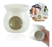 Valentine’s Ceramic Wax Melt Burner, Romantic Oil Burner & Candle Warmer for Her and Him, Aromatherapy Fragrance Diffuser for Home, Bedroom, Office, Father Gifts -12.5cm