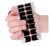 Valentine ' s Day Nails Stickers Full Wraps Polish Strips, Adhesive Art Decals Heart Kiss Love Pattern Valentine Art Stickers