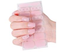 Valentine’s Day Nails Stickers Heart Kiss Wraps Full Wraps Polish Strips Adhesive Decals Women Adhesive Nail Art Decals