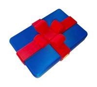 Valentine’s Day Present Box, Pink and White 3D Printed Empty Gift Case, Decorative surprise -Box, Annoying Gift Box with Screws, Screw Prank Gift Box,Novelty Hard-to-Open Packaging