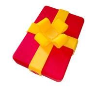 Valentine’s Day Present Box, Pink and White 3D Printed Empty Gift Case, Decorative surprise -Box, Annoying Gift Box with Screws, Screw Prank Gift Box,Novelty Hard-to-Open Packaging