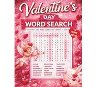 Valentine’s Day Word Search for Adults & Seniors: 50 Hard Love - Themed Puzzles • 14 Words Each • Relaxing & Challenging Fun