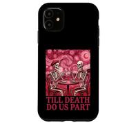 Valentine Skeletons Coffee Date Van Gogh Case for iPhone 11
