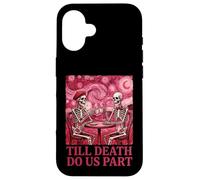 Valentine Skeletons Coffee Date Van Gogh Case for iPhone 16