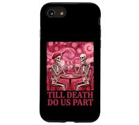 Valentine Skeletons Coffee Date Van Gogh Case for iPhone SE (2020) / 7/8